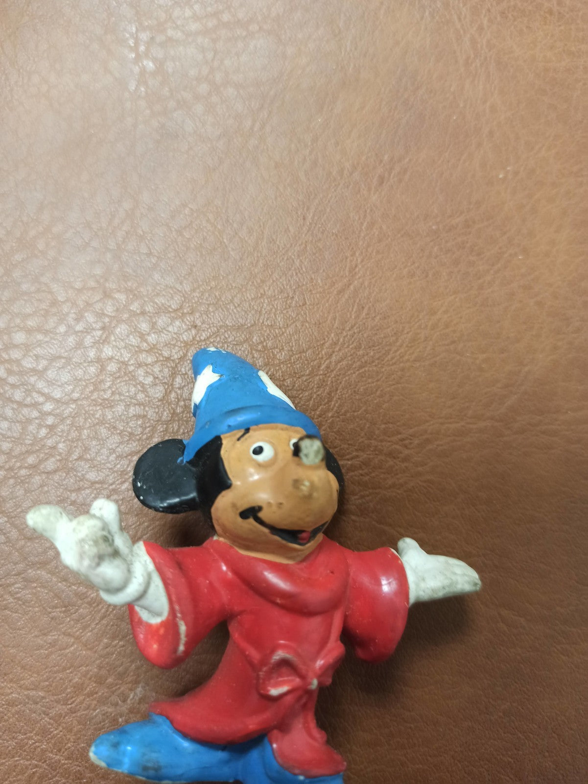 Figurine vintage Disney Mickey Mouse apprenti sorcier rétro années 80