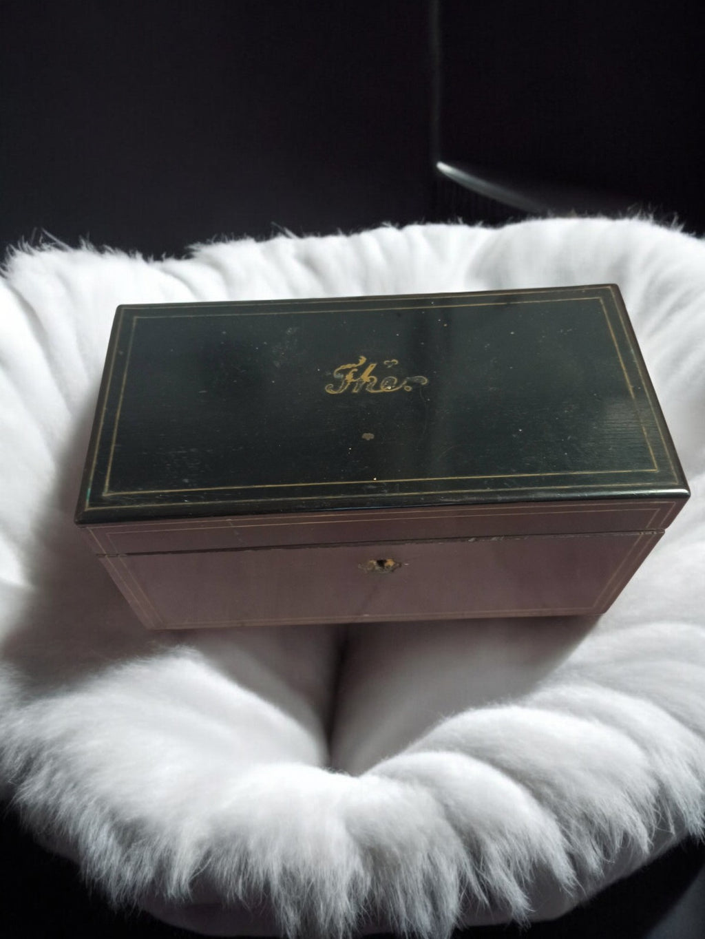 Boîte à bijoux ancienne XIXe Napoléon III vintage rétro collection déco