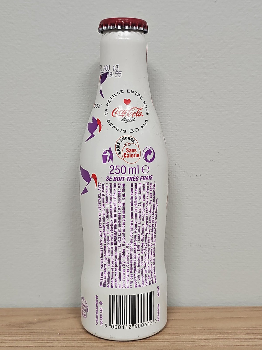 Bouteille Coca Cola pleine édition limitée MARC JACOBS design exclusif 250ml