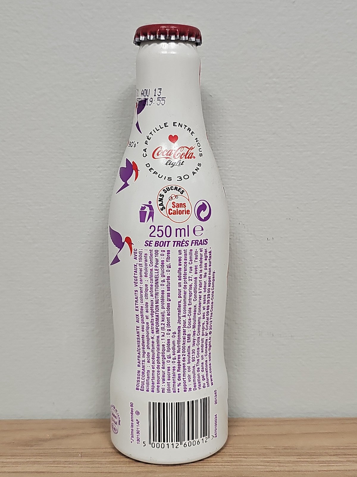 Bouteille Coca Cola pleine édition limitée MARC JACOBS design exclusif 250ml