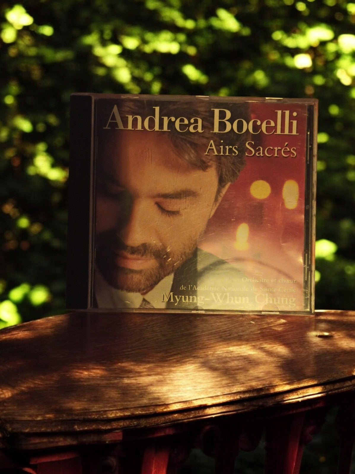 CD Andrea Bocelli Airs Sacrés Classique Italien Myung-Whun Chung