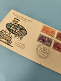 Enveloppe premier jour d?émission FDC Vietnam 1963 timbres Campagne Contre la Fa