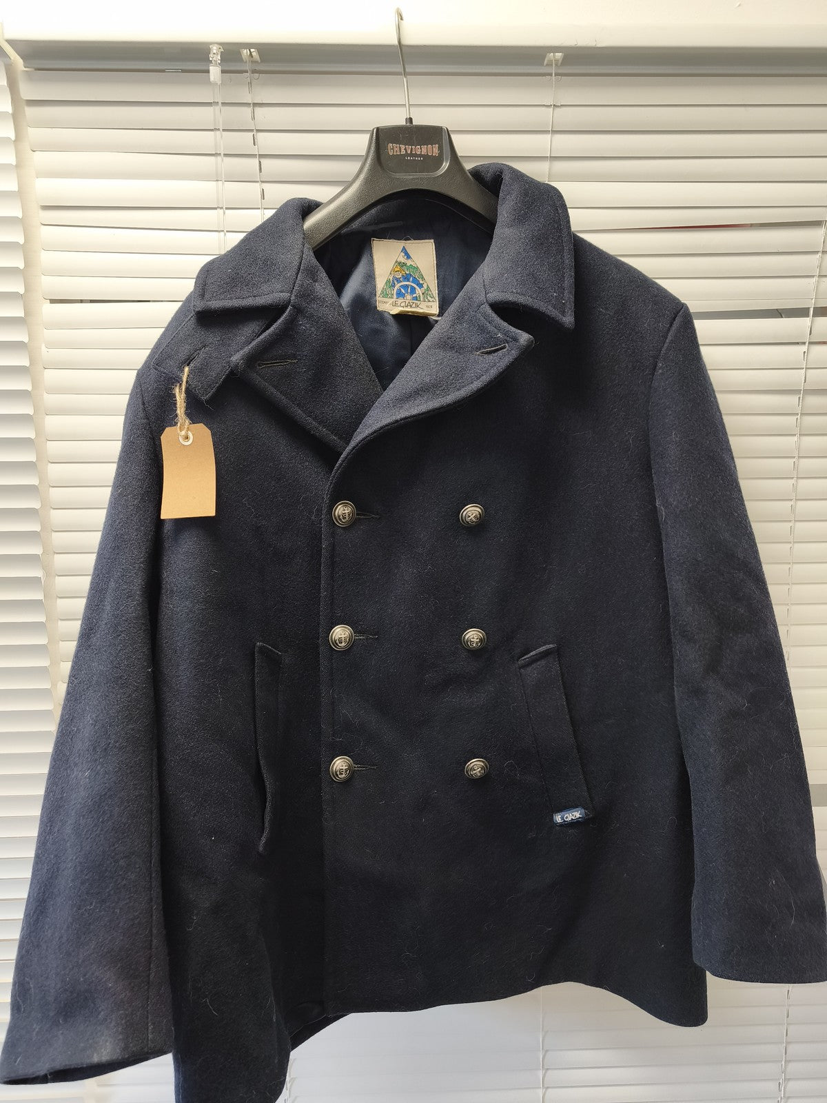 Vintage blouson femme Le Glazik taille 50 veste rétro ancienne collection rare