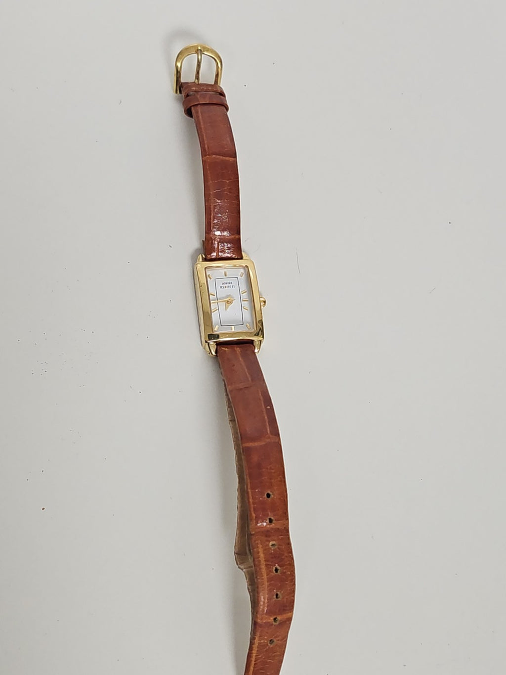 Montre femme rétro Anne Klein II ancienne, vintage, montre-bracelet fonctionnell