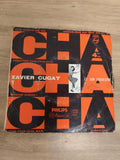 Vinyle 45 tours Xavier Cugat et son orchestre Cha Cha Cha Philips pochette rouge