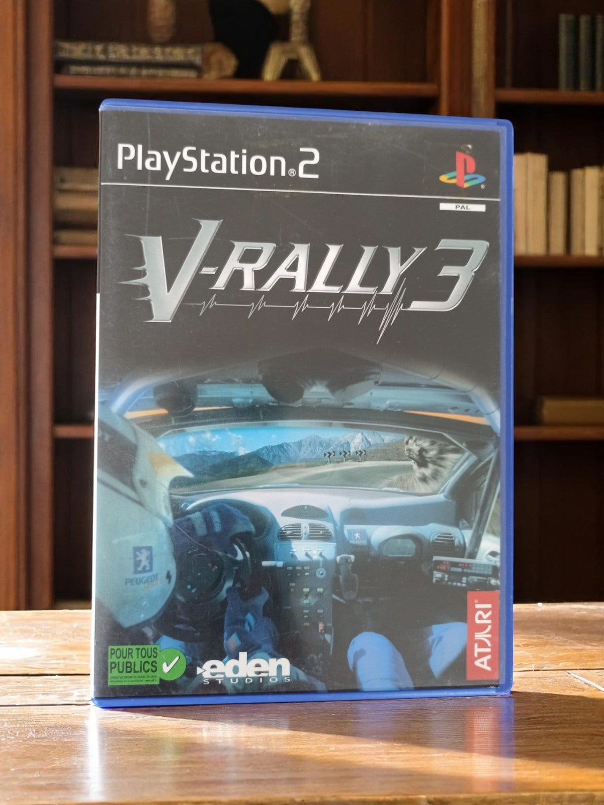 Jeu PS2 V-Rally 3 PlayStation 2 Atari édition vintage, complet PAL
