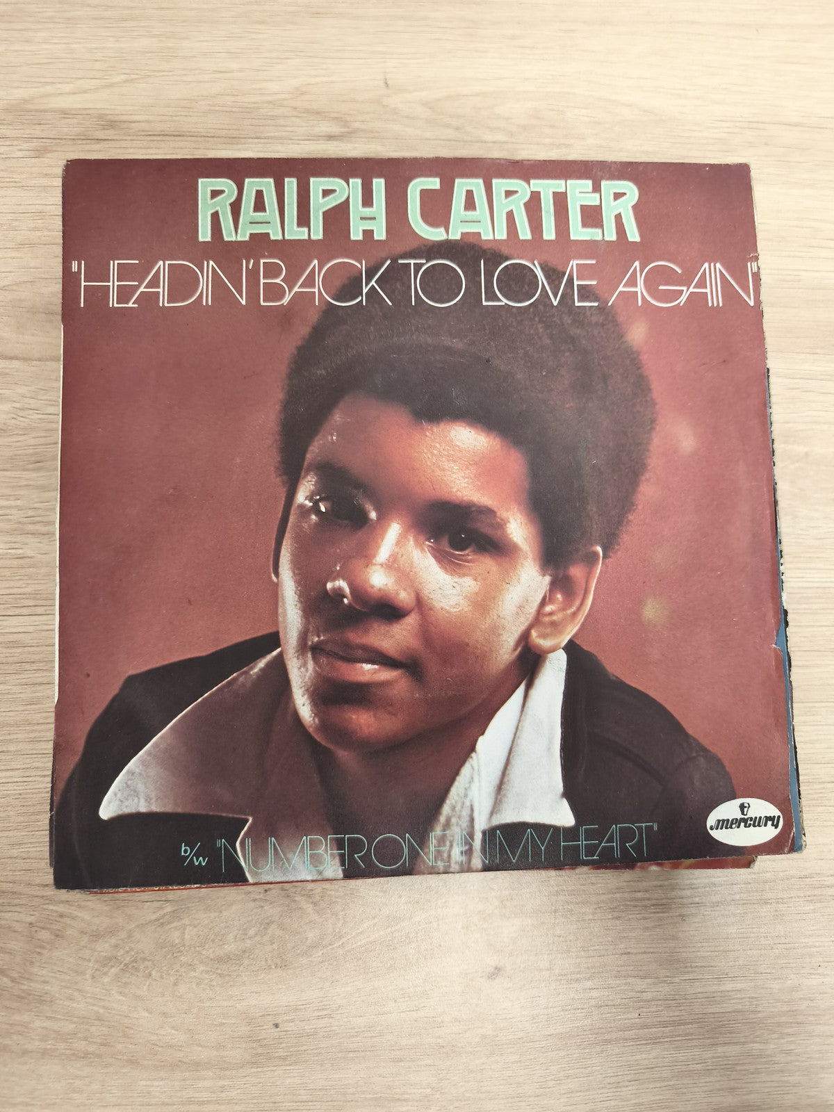 Vinyle 45 tours Ralph Carter Headin' Back to Love Again pochette couleur Mercury