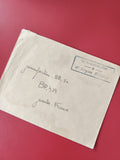 Enveloppe philatélie militaire française cachet "Le vaguemestre" 4e Région