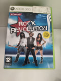 Jeu Xbox 360 Rock Revolution Konami PAL musique compatible guitare batterie