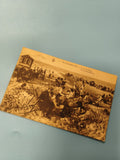 Ancienne carte postale animée Blankenberghe scène plage vintage collection