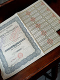 Action au porteur Travaux Métalliques 250 francs vintage années 1920 ancien titr
