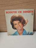 Vintage 45 tours rétro "Ecoute ce disque" ancien vinyle collection musique