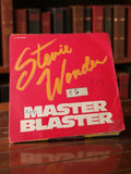 Vinyle 45T Stevie Wonder Master Blaster vintage ancien pochette rouge état occas
