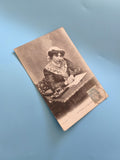 Carte postale ancienne Touraine à ses bons amis vintage rétro collection France