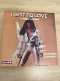 Vinyle 45T Jeannette Tavernier I Got To Love (Magic Combo) pochette couleur