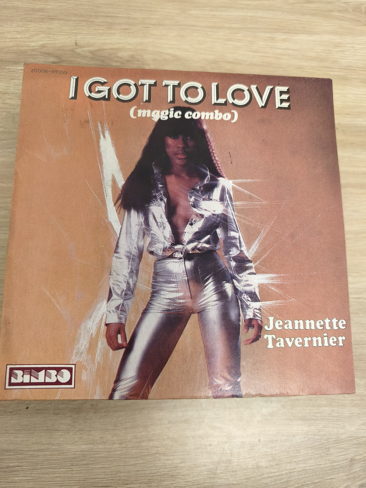 Vinyle 45T Jeannette Tavernier I Got To Love (Magic Combo) pochette couleur