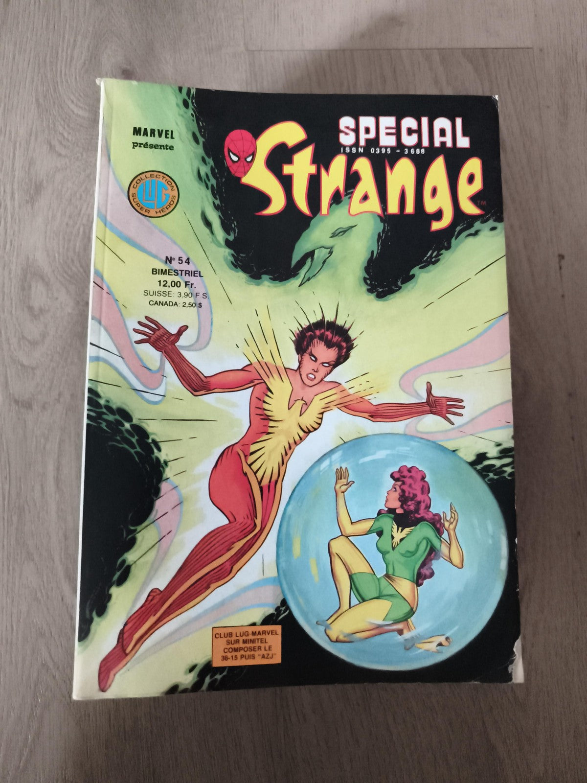 Comics Marvel Spécial Strange n°54 Lug ancien vintage super-héros France