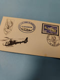 Enveloppe premier jour FDC Montauban hélicoptère timbre France 1,30