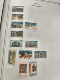 Timbres poste aérienne Égypte lot x12 oblitérés monuments pyramides pharaon