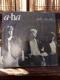 Vinyle 45 tours a-ha Take On Me vintage pop rétro single ancien