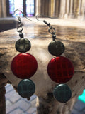 Boucles d'oreilles vintage des années 70 en parfait état