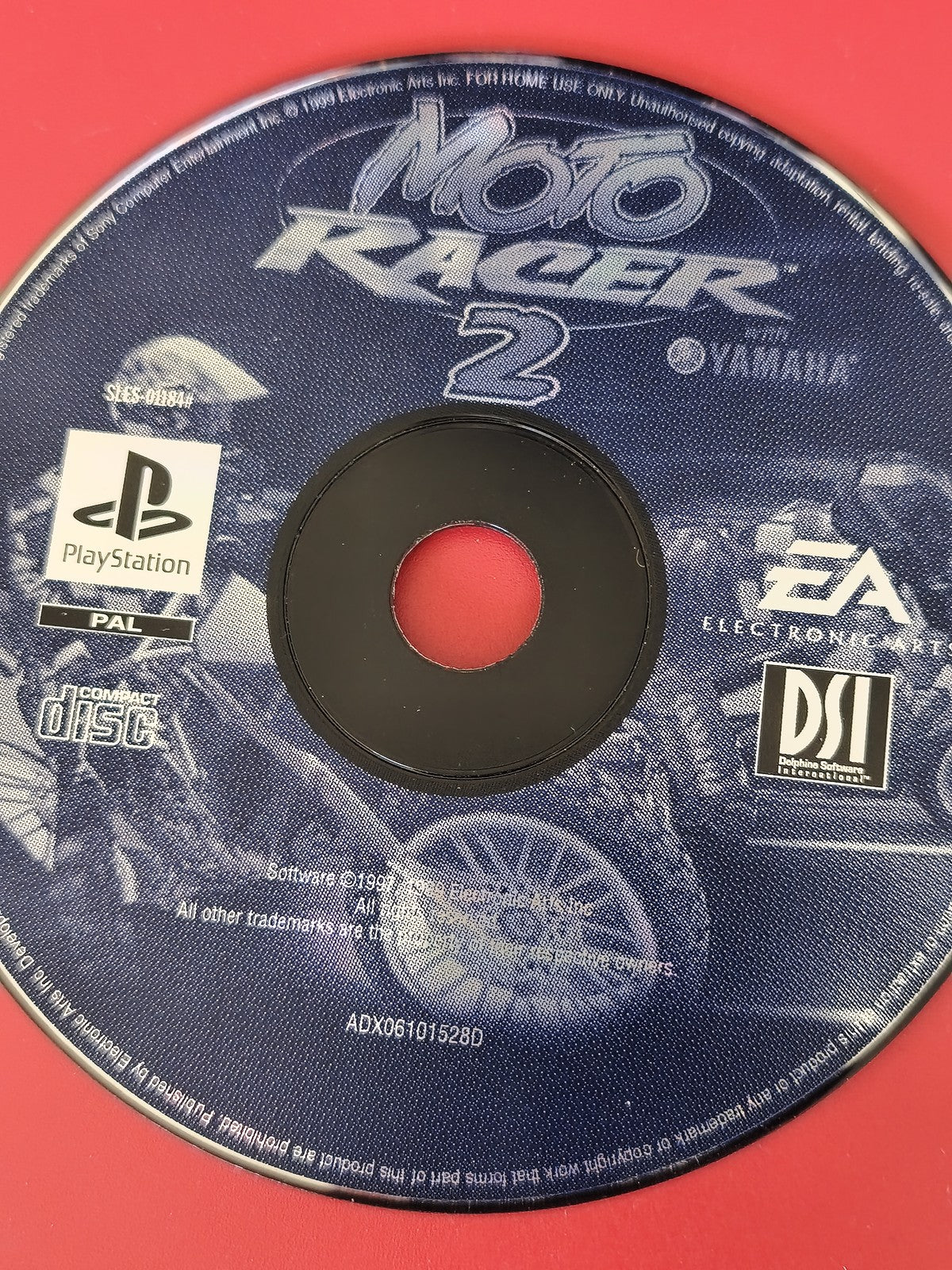 CD jeu Moto Racer 2 pour PS1 Sony PlayStation disque seul version française