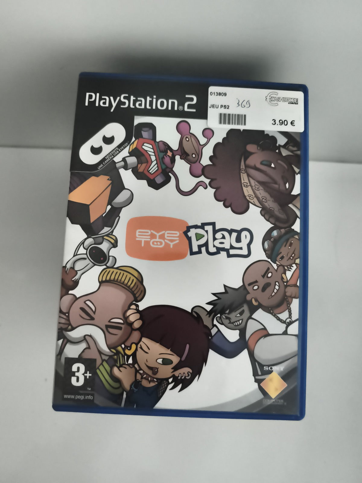 Jeu vidéo PlayStation 2 EyeToy Play Sony PS2 boîte d’origine