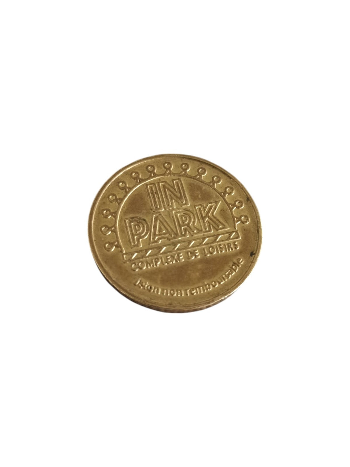 Médaille Vintage du Parc de Loisirs en France - Pièce de Collection Rétro