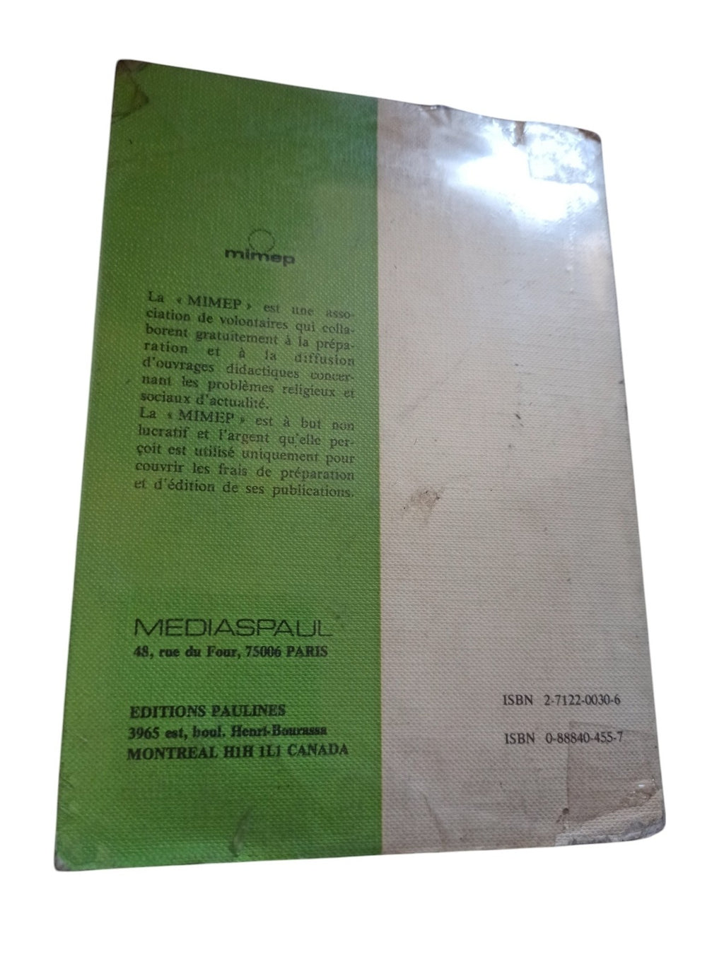 Livre ancien L'Ancien Testament Mediaspaul édition illustrée vintage