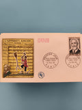 Lettre Premier Jour Paul Dukas 1965 L’Apprenti Sorcier FDC timbre musique