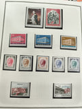Timbres Monaco neufs** Napoléon III, Europa, Rainier III, lot philatélie