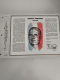 Feuillet CEF Georges Pompidou 1911-1974 philatélie tirage limité