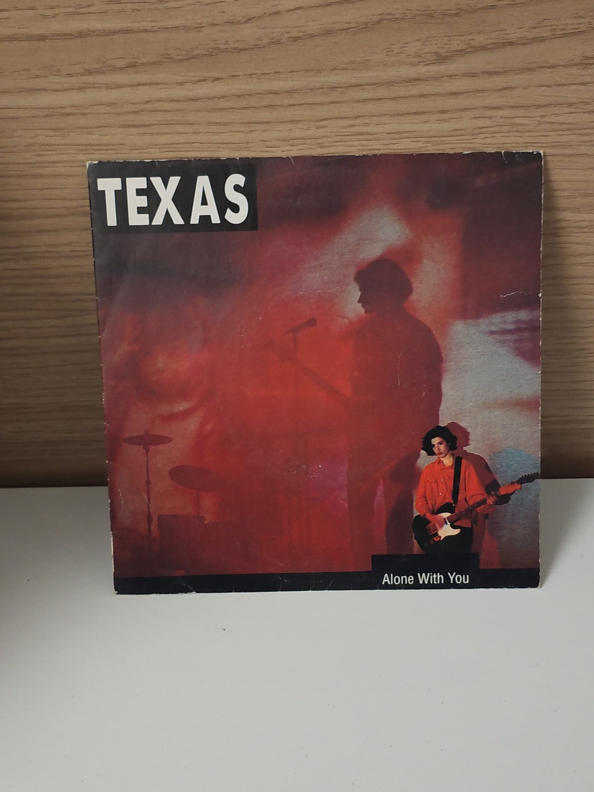 Vinyle 45 tours ancien Texas rétro disque single collection vintage pop rock