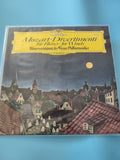 Vinyle 33T ancien Mozart Divertimenti rétro, disque collection classique vintage