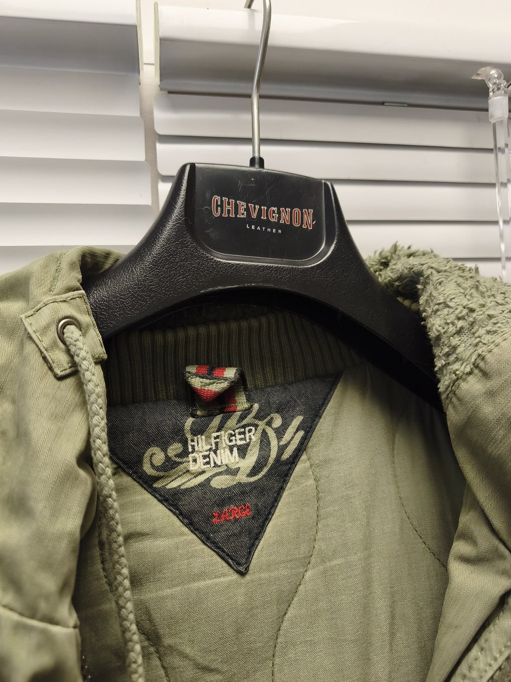 Veste blouson homme vintage Hilfiger taille L ancien rétro collectionneur