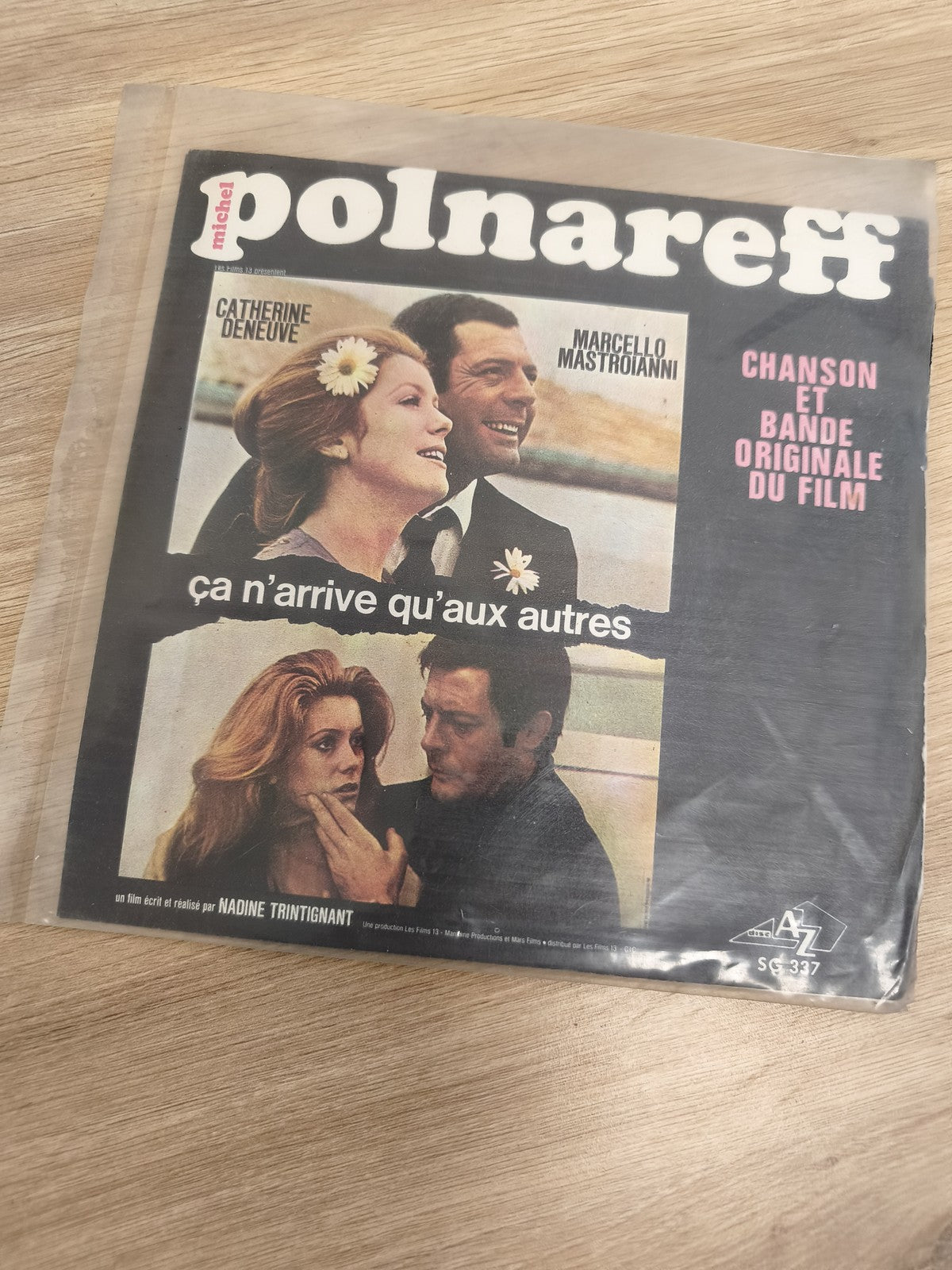 Vinyle 45T Michel Polnareff Ça n'arrive qu'aux autres BO Film Deneuve Mastroiann