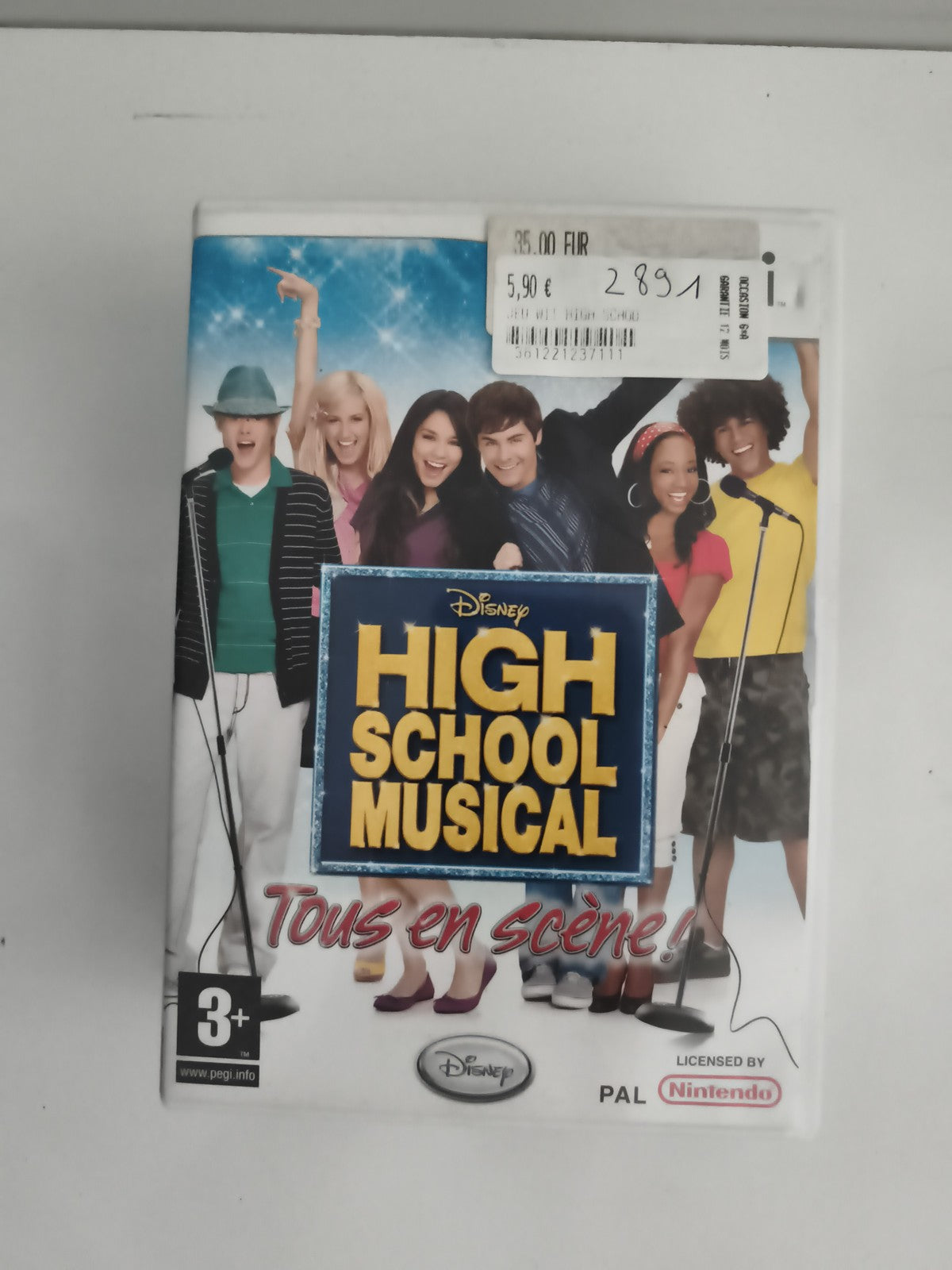 Jeu Nintendo High School Musical Tous en scène PAL Disney