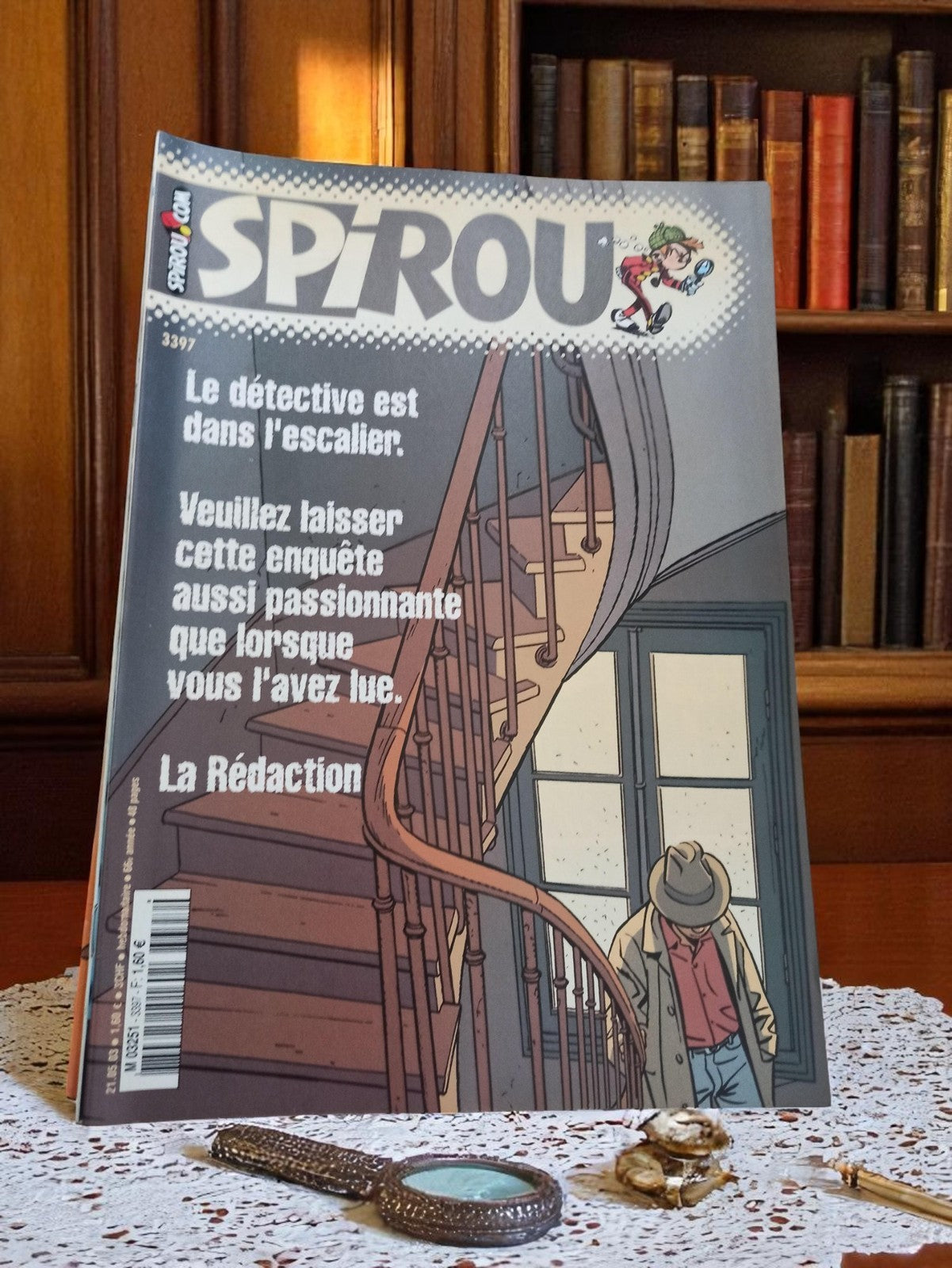 Magazine Spirou N°3397 Vintage – Ancien Collectors Détective Enquête