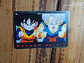 Carte Dragon Ball Z vintage Cardass Série 1 Goten Trunks brillant