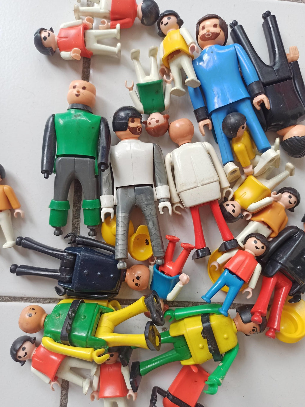 Lot Playmobil Playbig personnages en vrac, figurines mixte, marque Playmobil