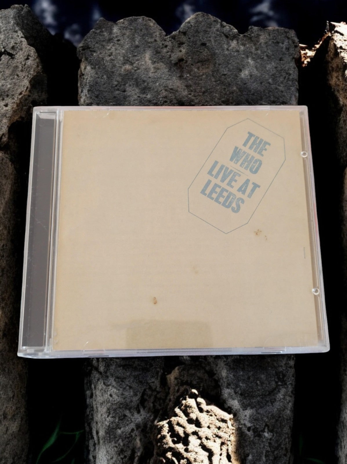 CD The Who Live at Leeds album 1970 rock UK pochette beige