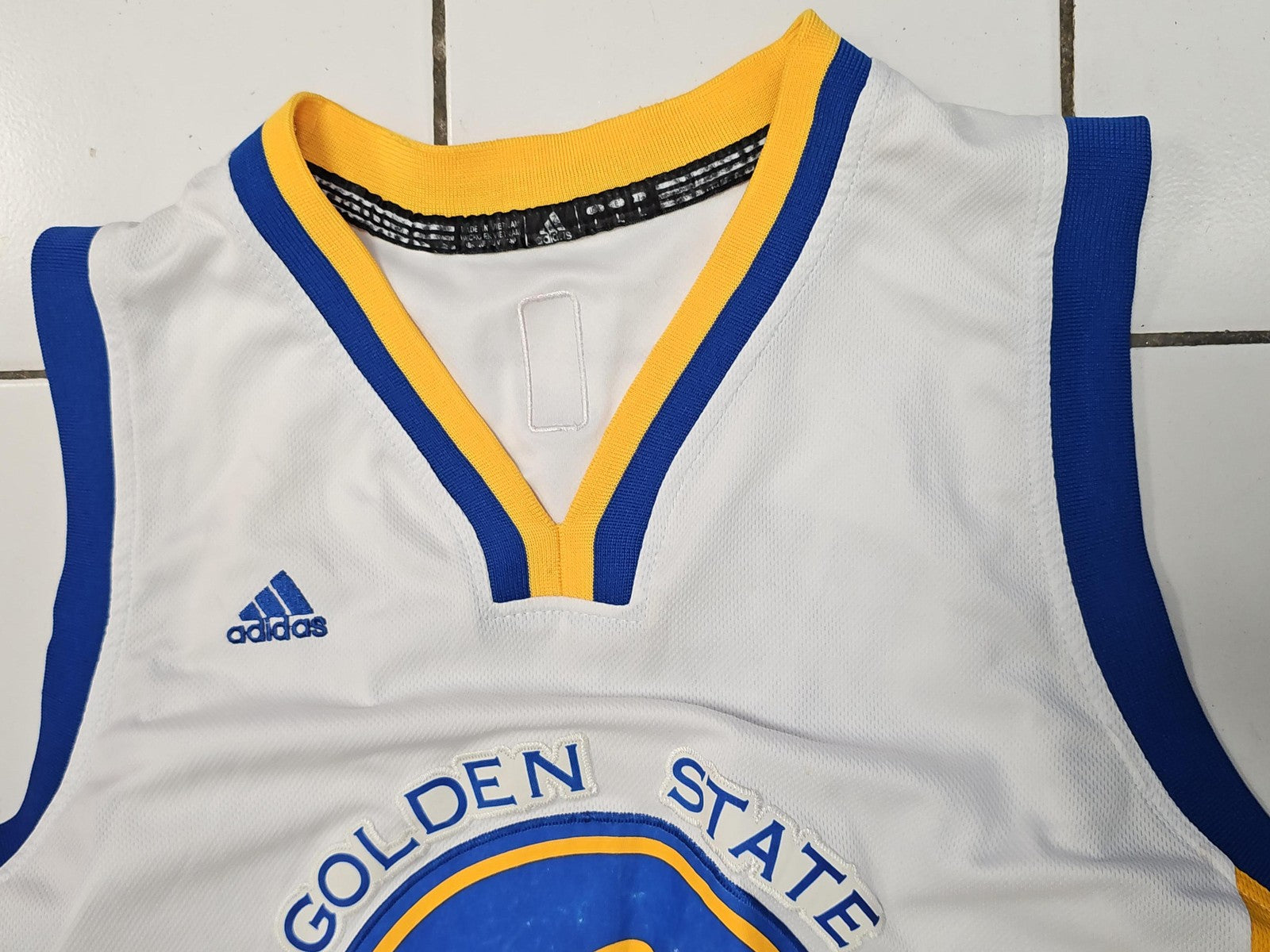 Maillot Adidas Steph Curry Warriors Finals NBA Swingman Taille L Basketball Homm