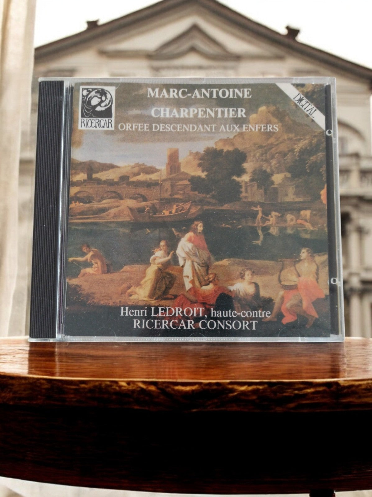 CD Charpentier Ricercar Orphée Descendant Vintage Musique Classique Baroque