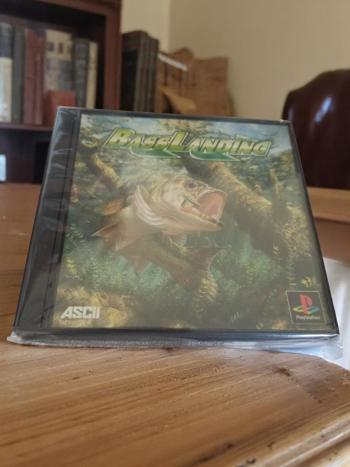 Jeu vidéo PS1 Bass Landing PlayStation import japonais vintage pêche ASCII