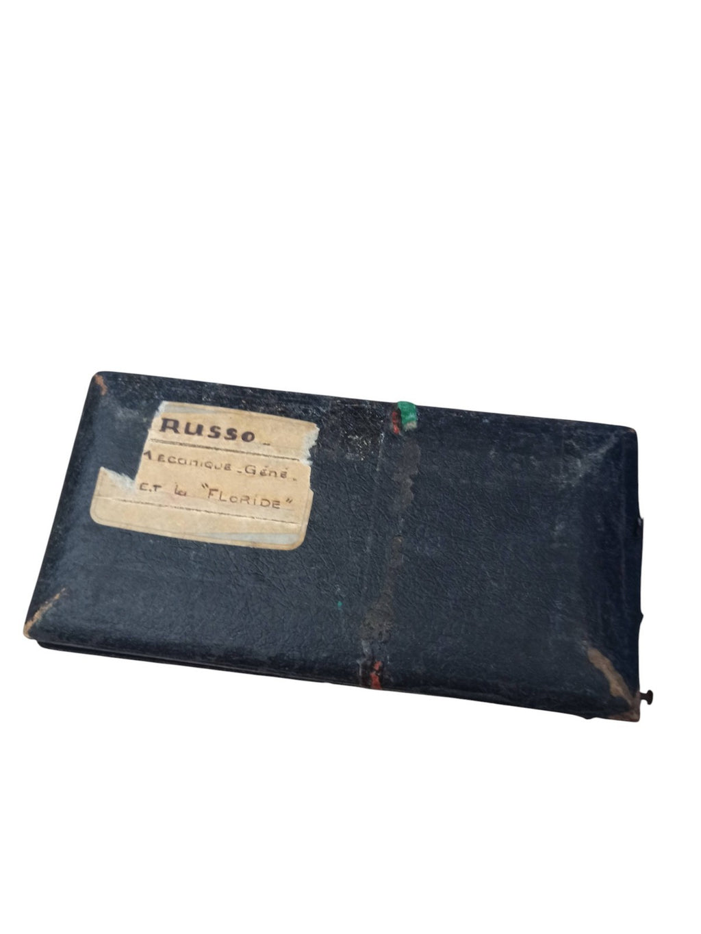 Compas ancien français en coffret velours, instruments de traçage vintage
