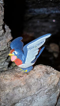 Figurine Pokémon Nirondelle PVC 2006, bleu et rouge, rare collection R/LW