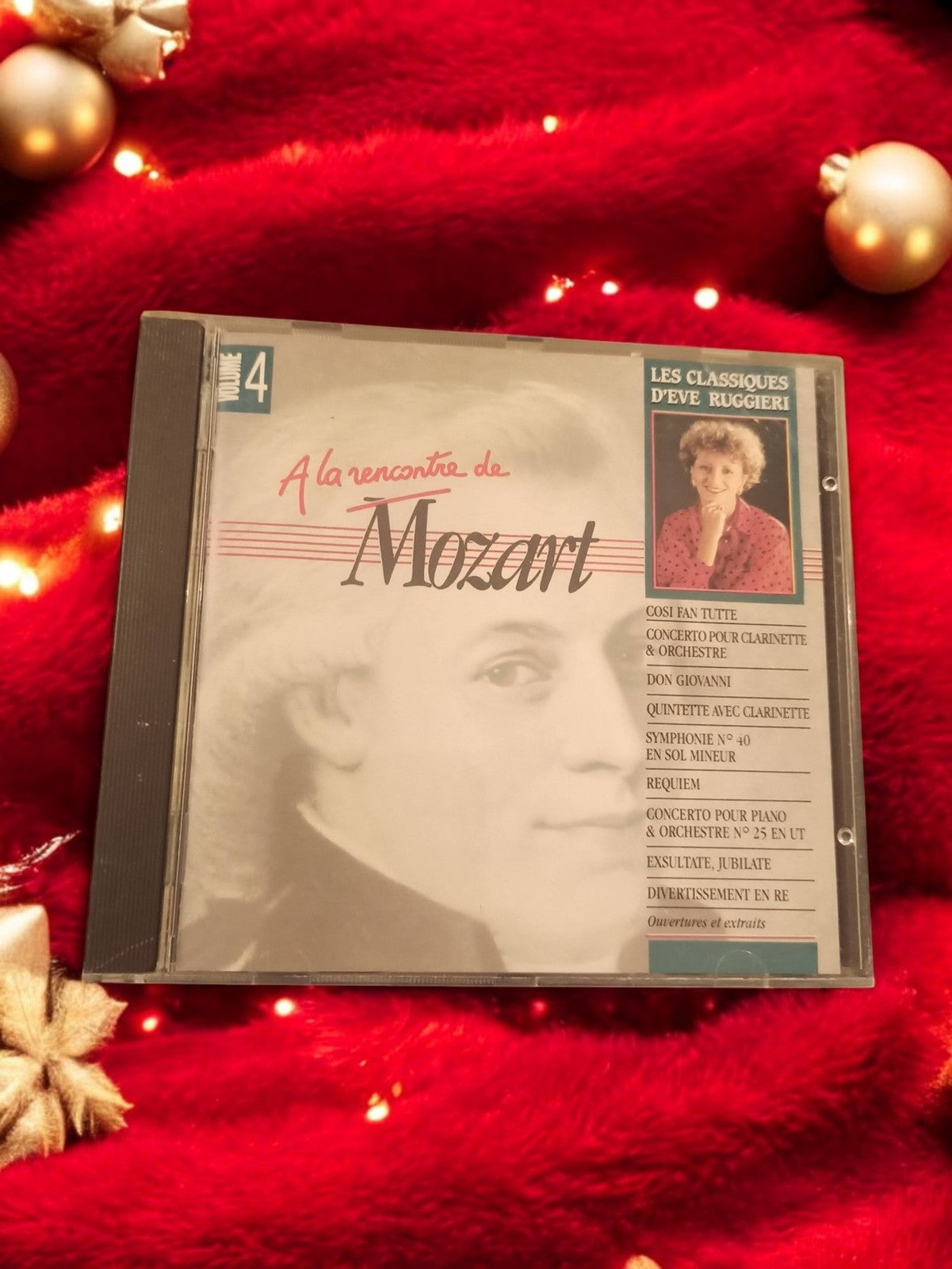 CD classique A la rencontre de Mozart Vol 4 – Les Classiques d’Eve Ruggieri