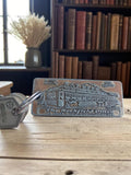 Porte-clés vintage métal The Rockfield Diner Miami rétro USA accessoire déco