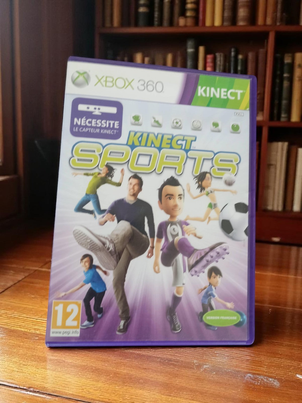 Jeu vidéo Xbox 360 Kinect Sports complet, version française, rétro gaming