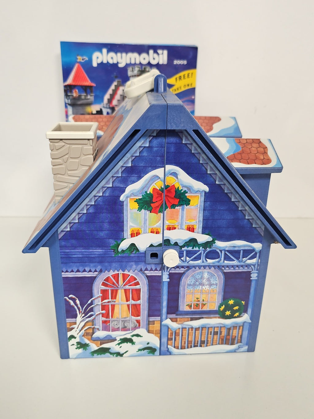 Playmobil Maison de Vacances Noël Atelier Père Noël Coffret Transportable Enfant
